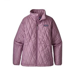 PATAGONIA Nano Puff Verbena purple  jacket girl’s coat size medium 10